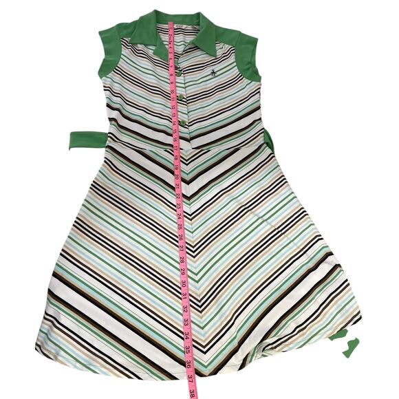 An Original Penguin by Munsingwear Striped Dress Size 8 Retro Golf Tennis NWT - Picture 9 of 12